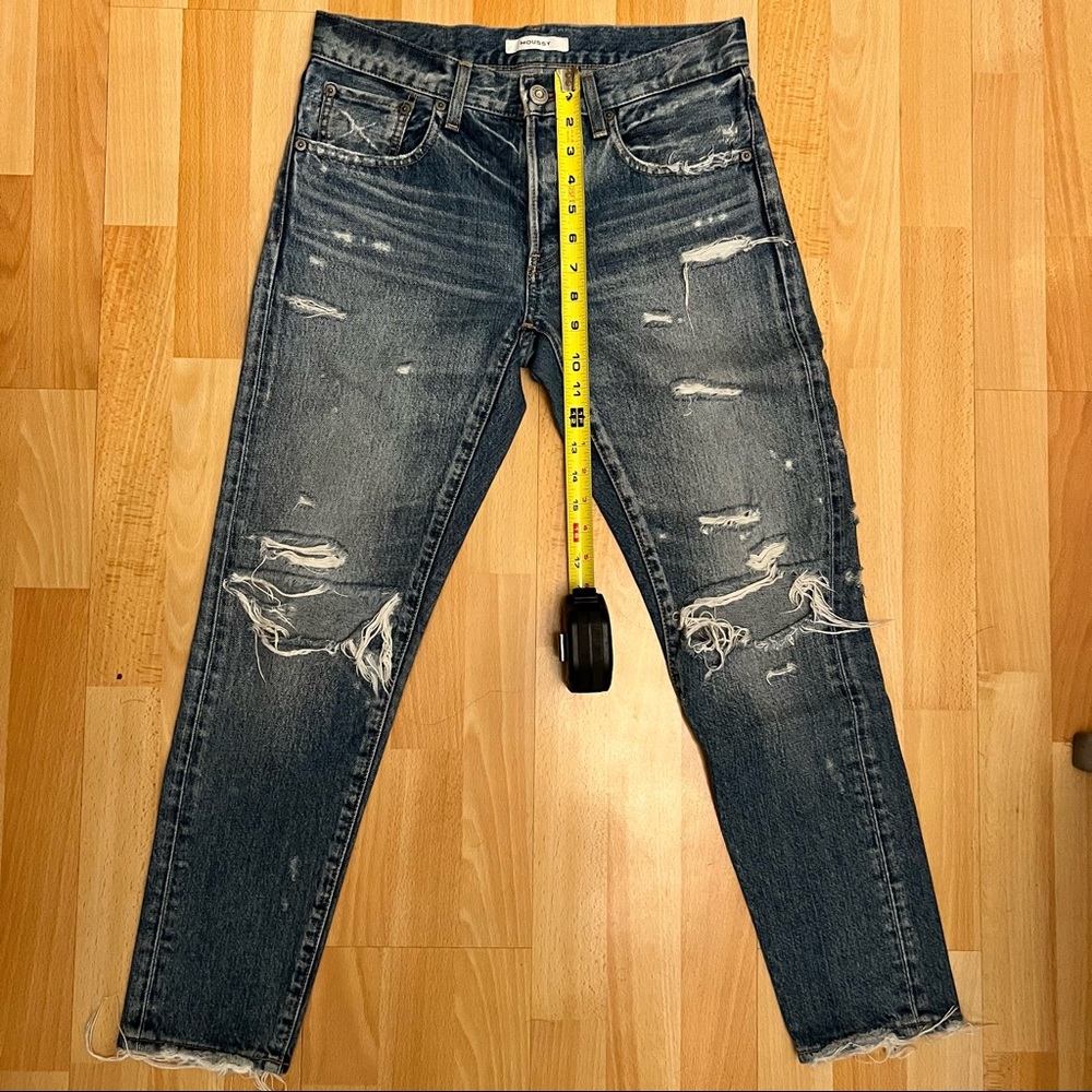 Moussy Denim Amber Distressed Jeans Size 26